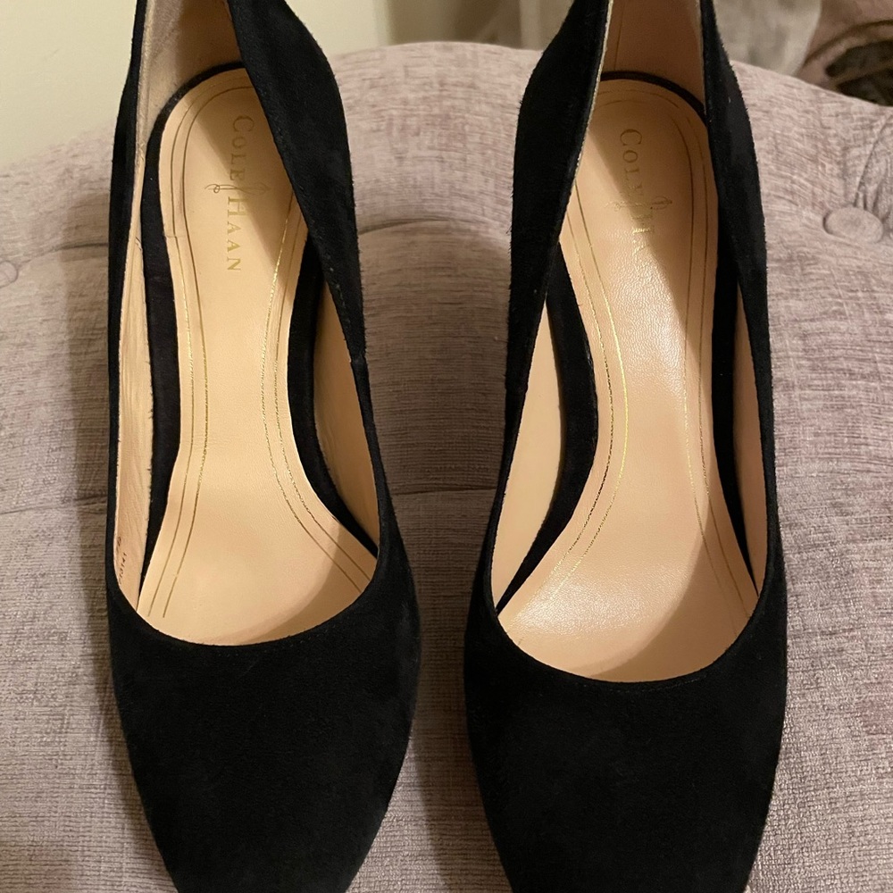 Cole Haan Black Nike Air Heels